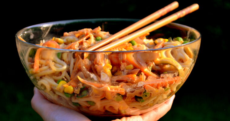 Vegán Pad Thai Tészta